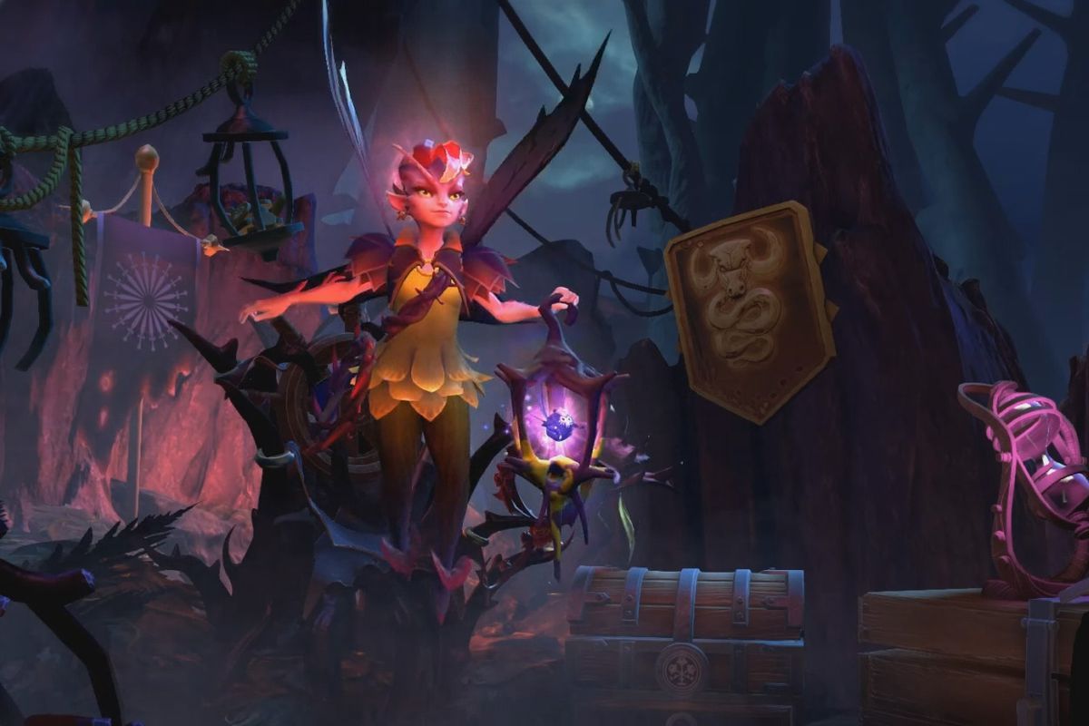 1200x800 Introducing Dark Willow: A quick look at Dota 2's newest support Flying Courier