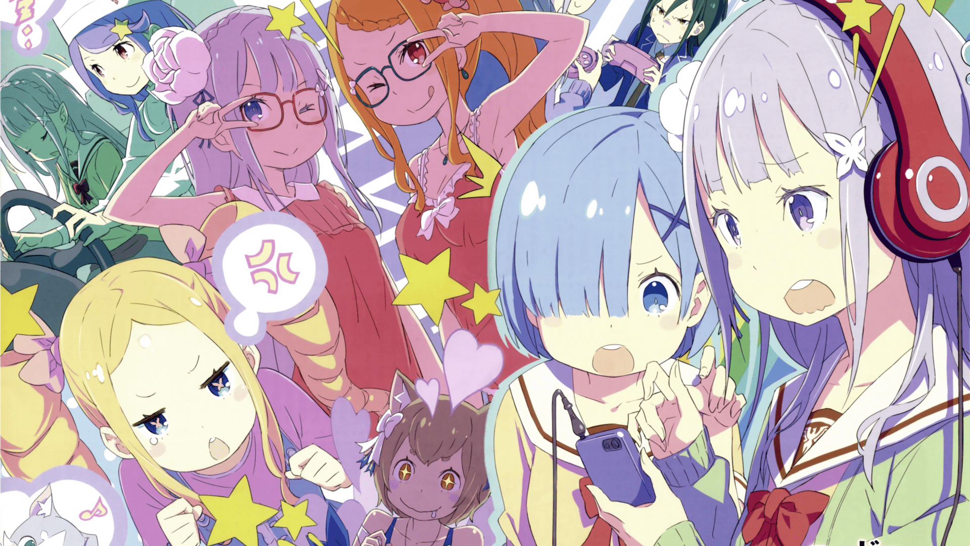 Best of Re:Zero Wallpapers -1920x1080 Download 1920x1080 Re:Zero Kara Hajimeru Isekai Seikatsu, Emilia