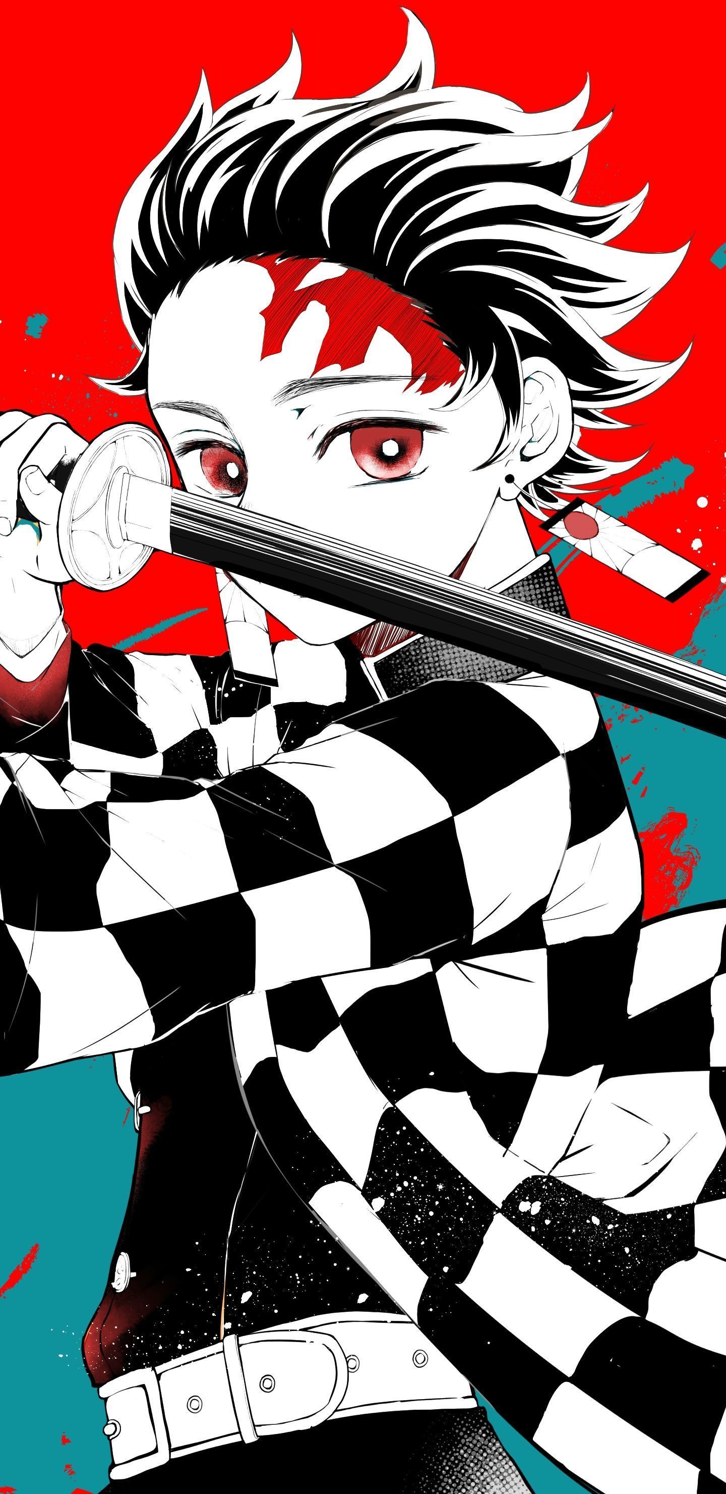1440x2960 Demon Slayer 4k iPhone Wallpaper