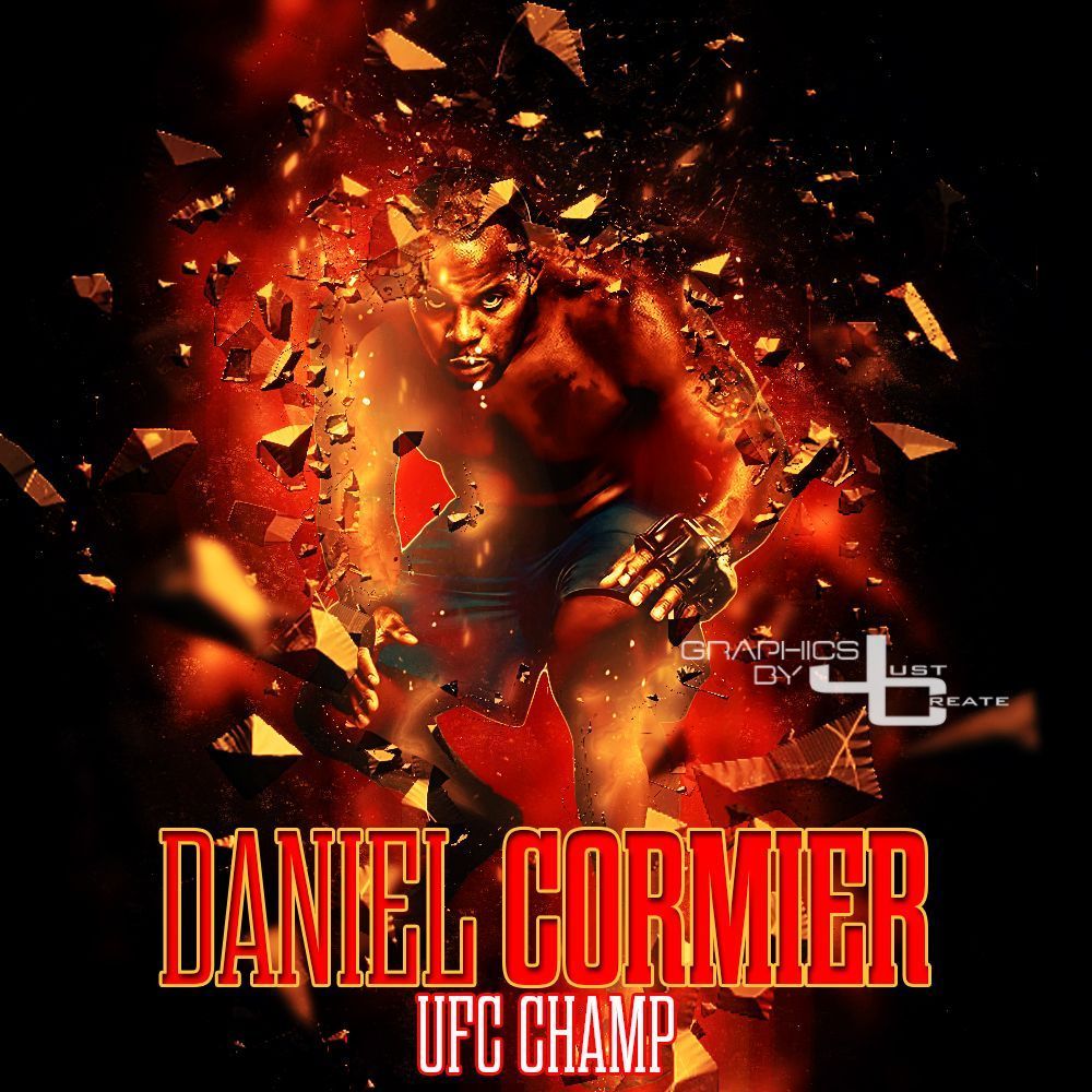 1000x1000 Daniel Cormier graphics by justcreate Sports Edits. Martial arts boxing, Martial arts, Mixed martial arts