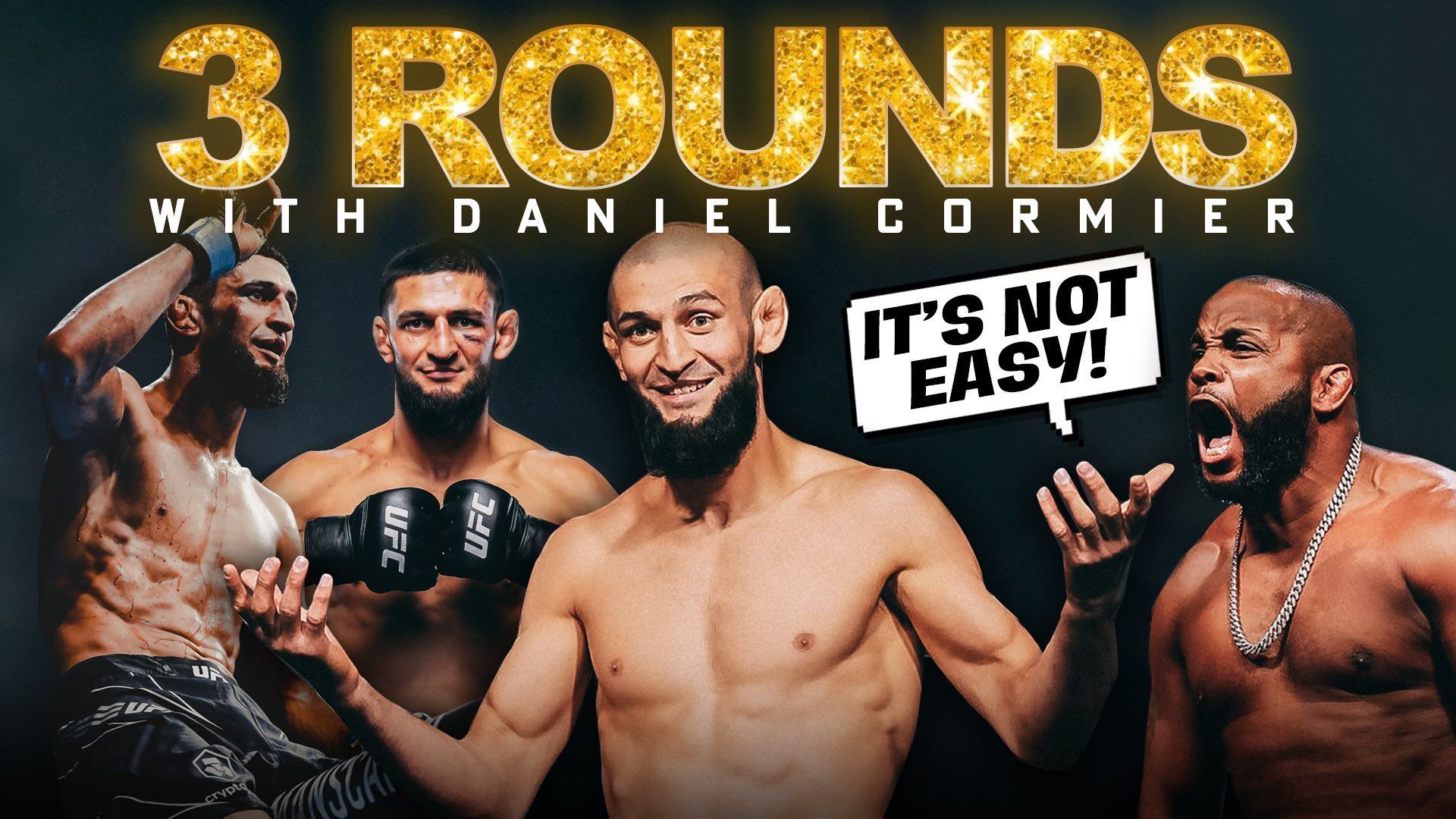1920x1080 Daniel Cormier on X: New 3 rounds is live now!!!! Make sure you watch / X