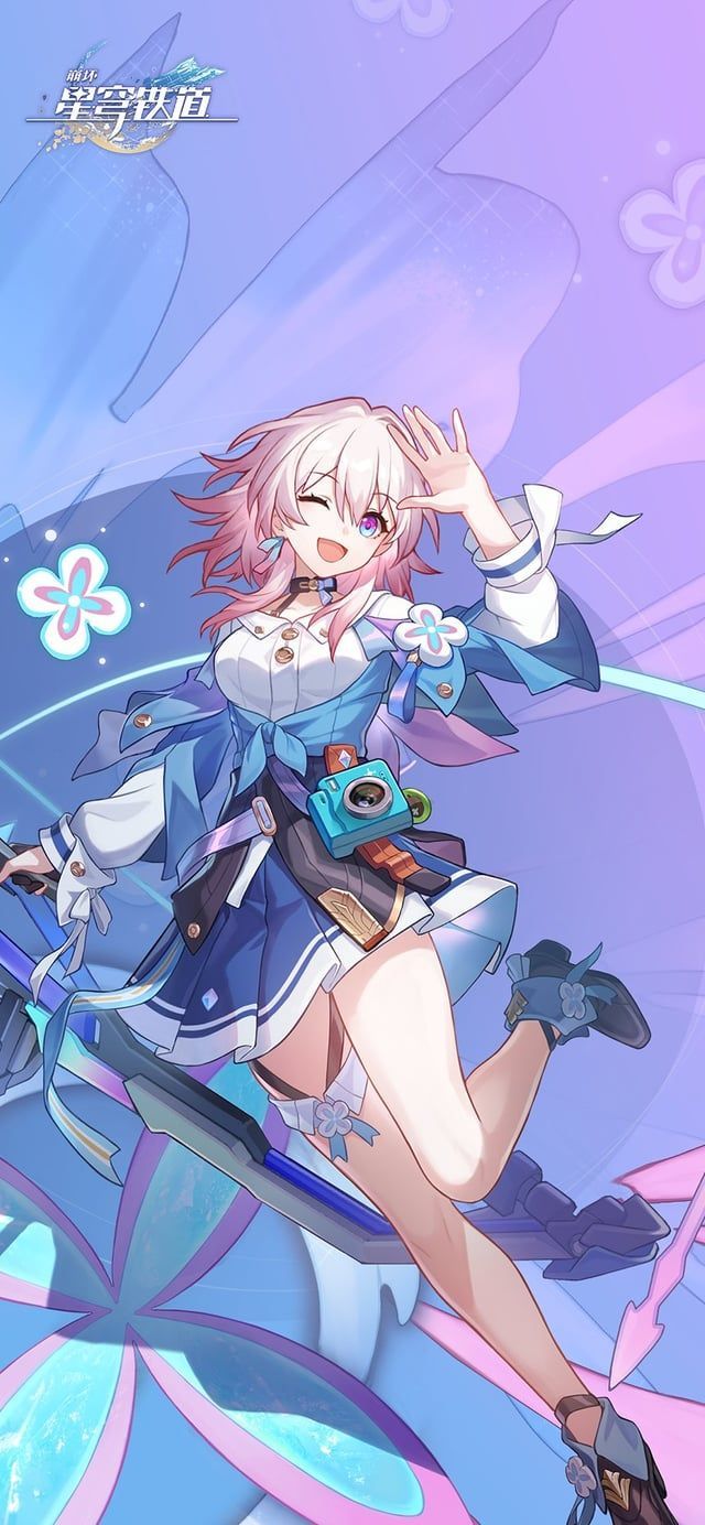 640x1384 March 7th Phone Wallpaper, Enjoy
