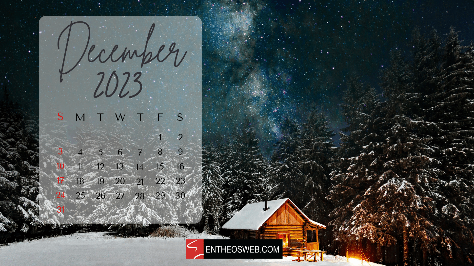 December 2023 Calendar Wallpapers - Top Free December 2023 Calendar