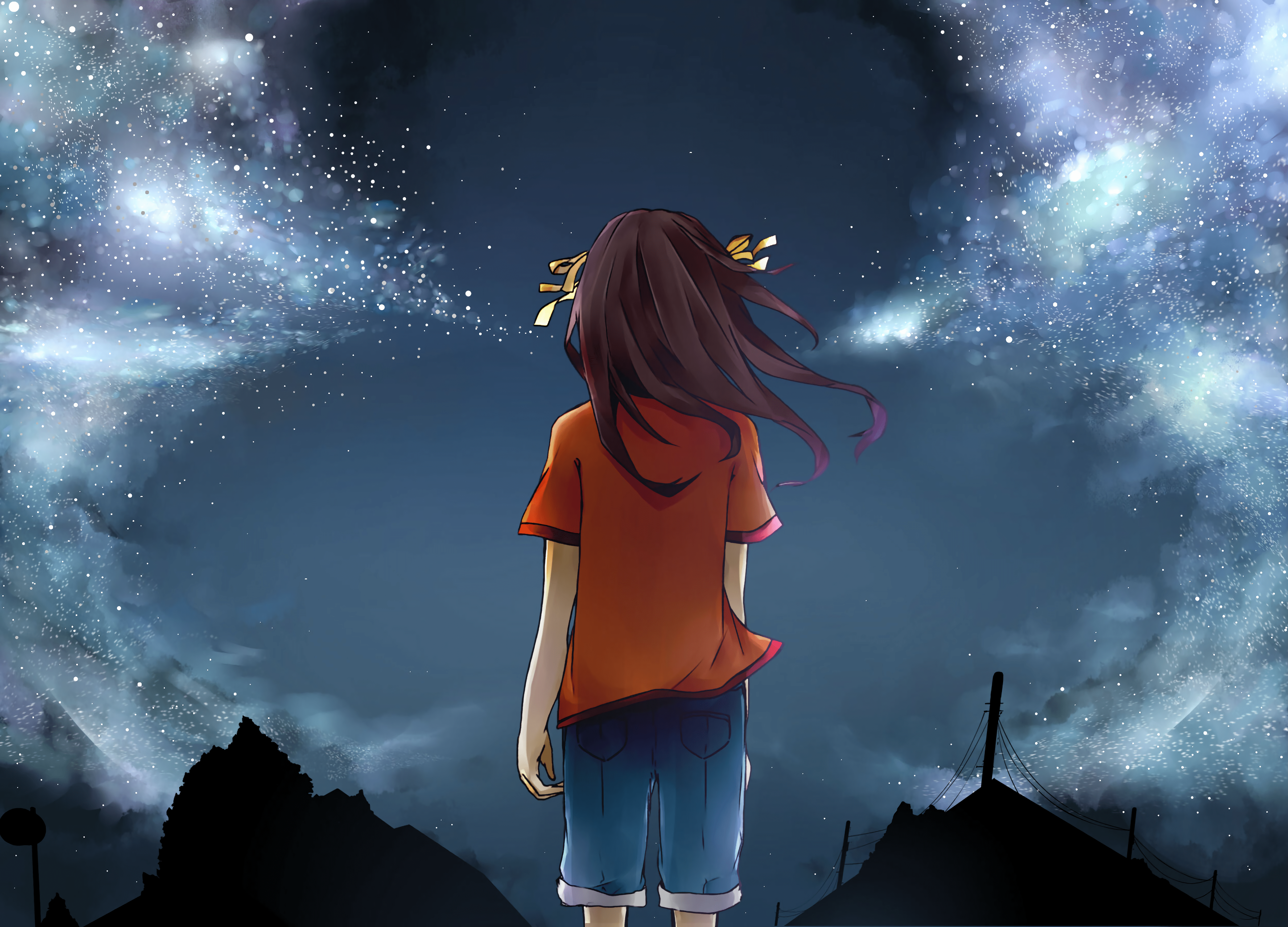 5000x3600 The Melancholy Of Haruhi Suzumiya HD Wallpaper. Background