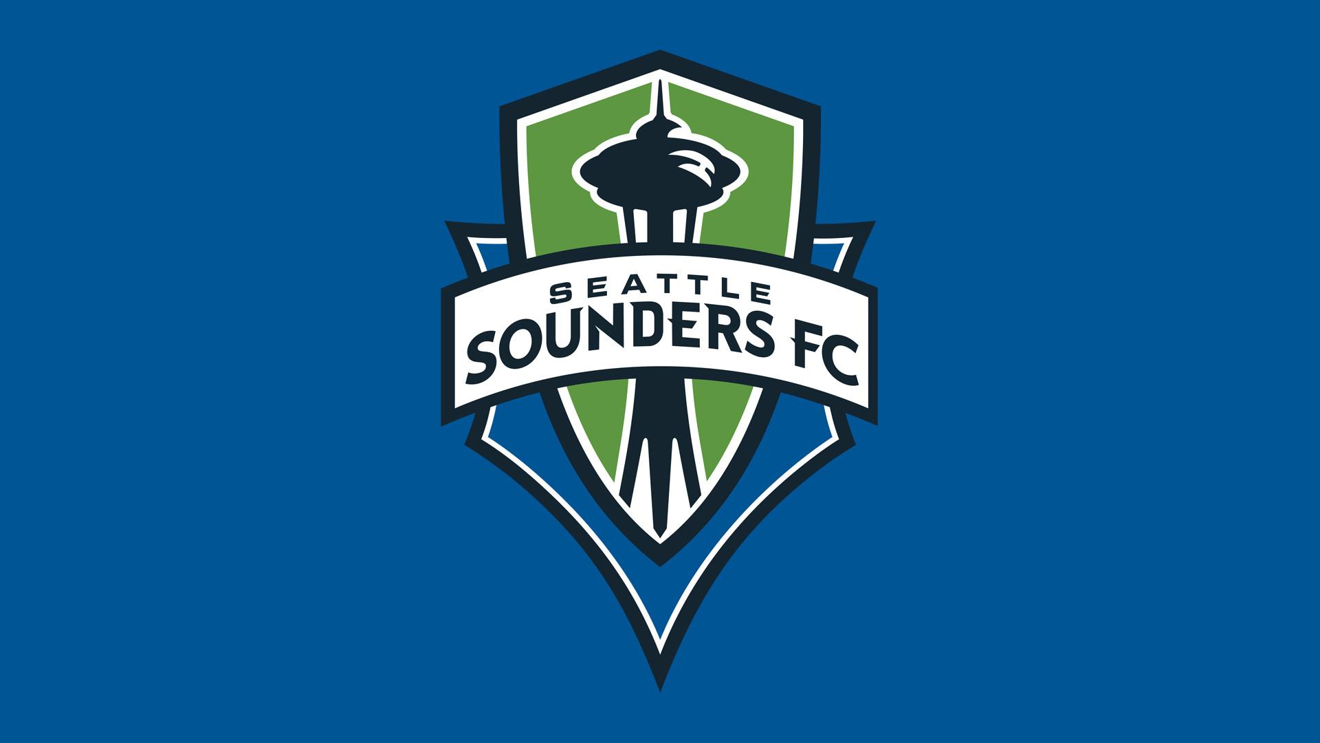 1920x1080 MLS Seattle Sounders FC Logo wallpaper 2018 in Soccer