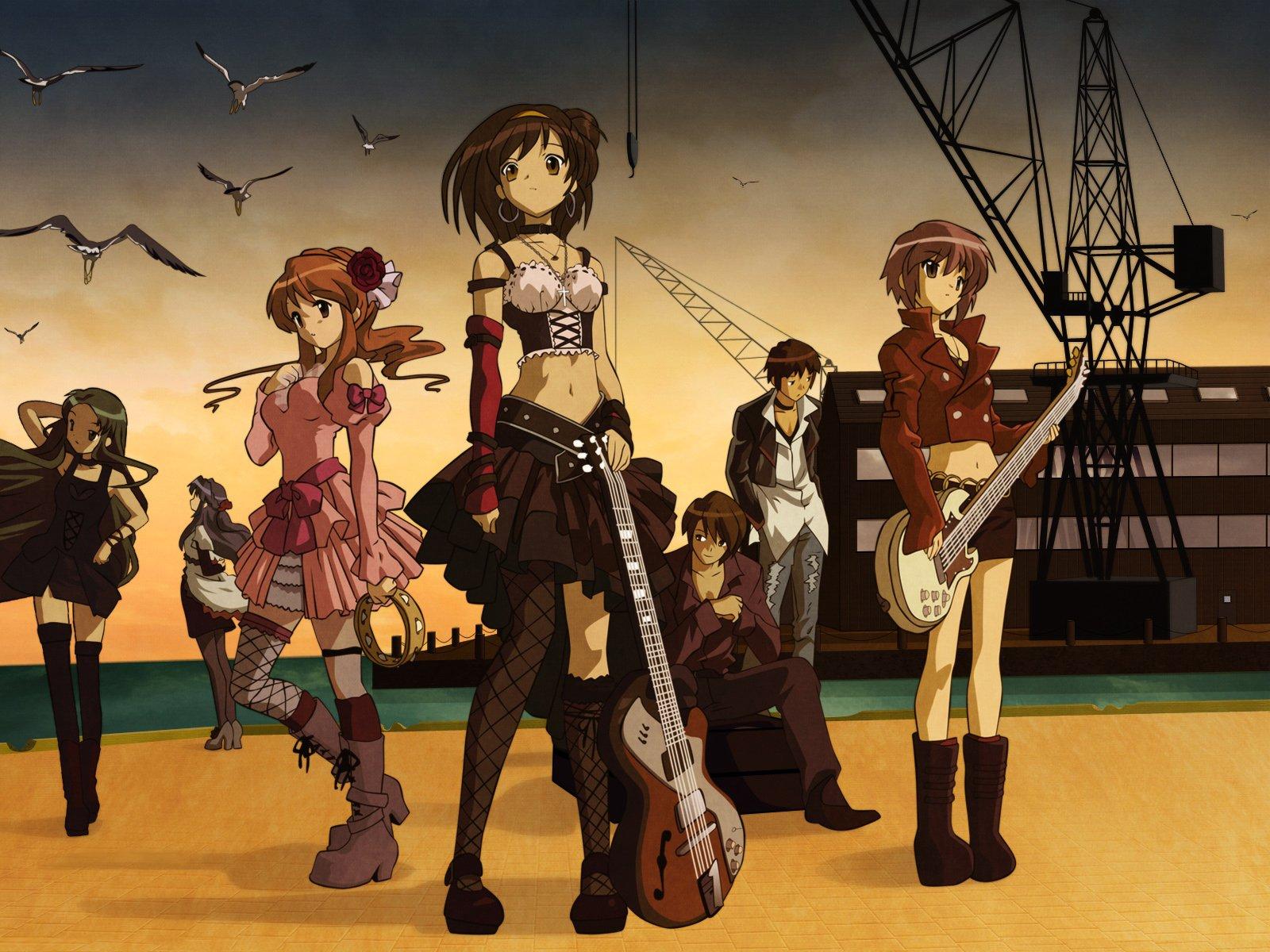 1600x1200 The Melancholy Of Haruhi Suzumiya HD Wallpaper. Background