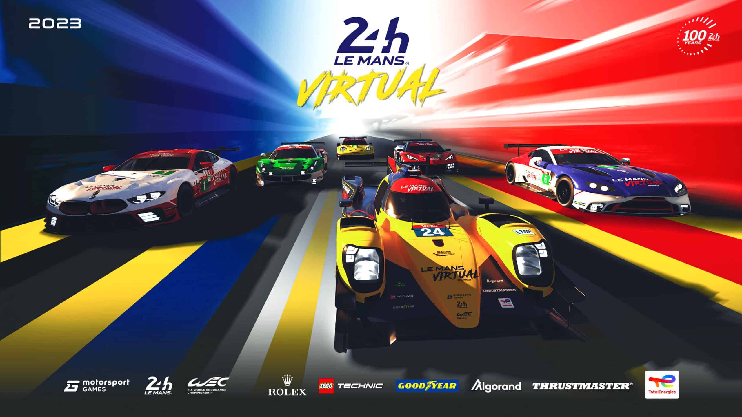 2560x1440 Reigning F F2 and F3 champions headline 24 Hours of Le Mans Virtual 2023 entry list