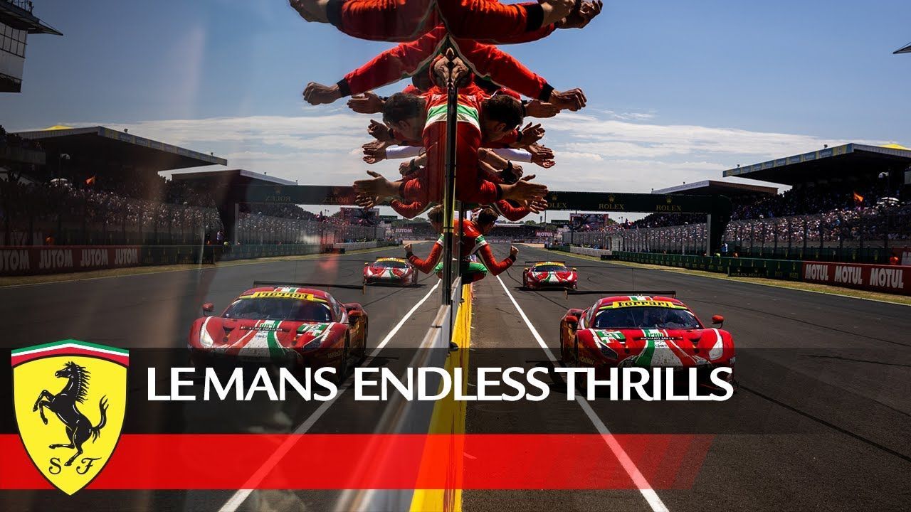 1280x720 Ferrari Competizioni GT. WEC Hours of Le Mans Endless thrills