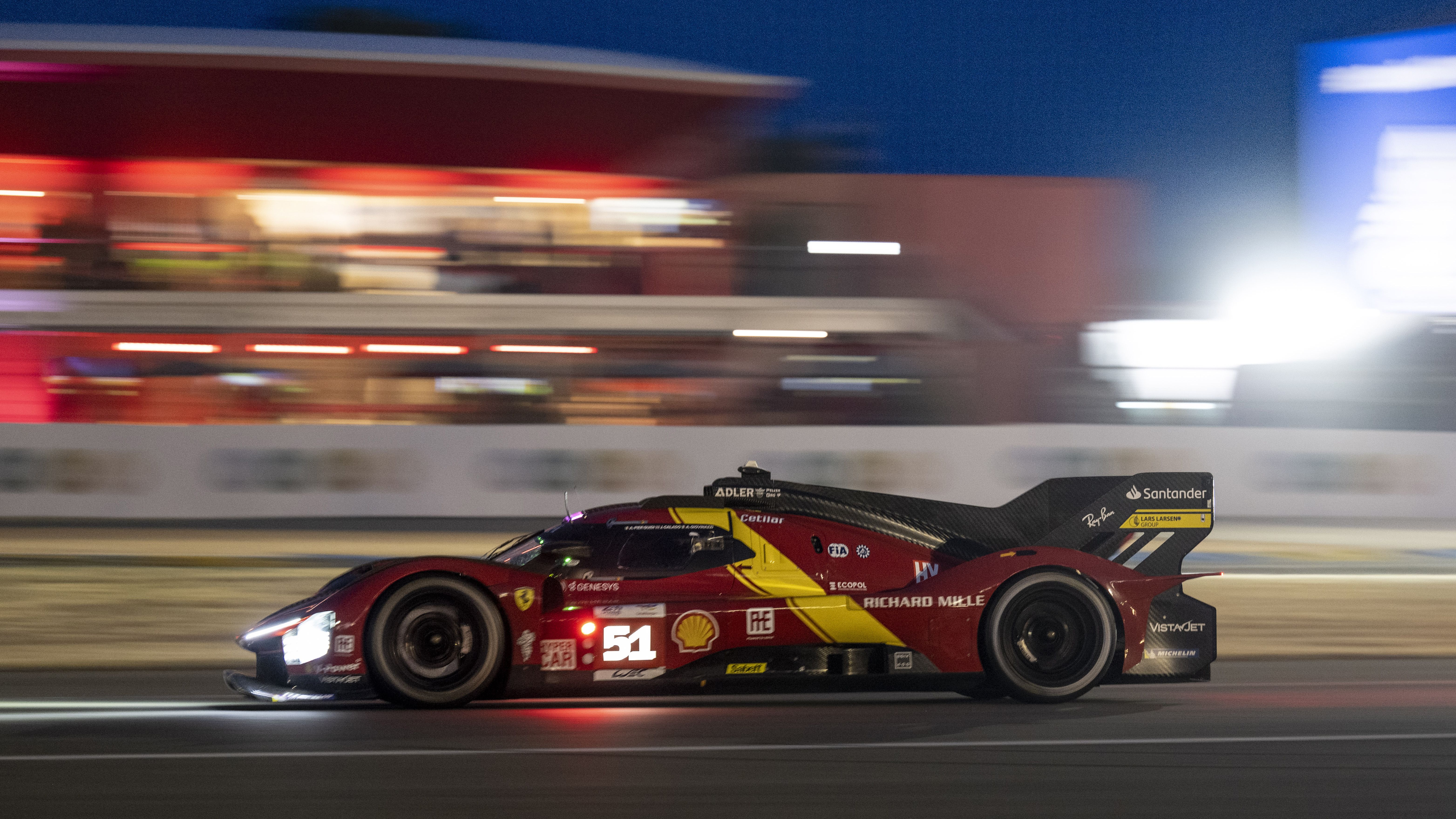 6253x3517 Ferrari's Le Mans 24hr pole sitter: “we're pushing each other to the limit”