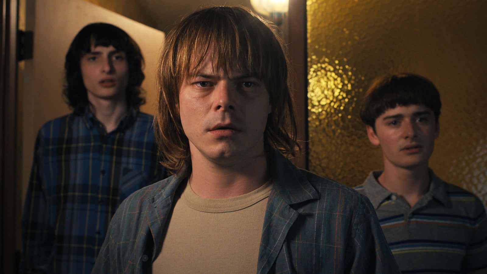 1600x900 Download Mike, Jonathan And Will Byers Stranger Things Season 4 Picture