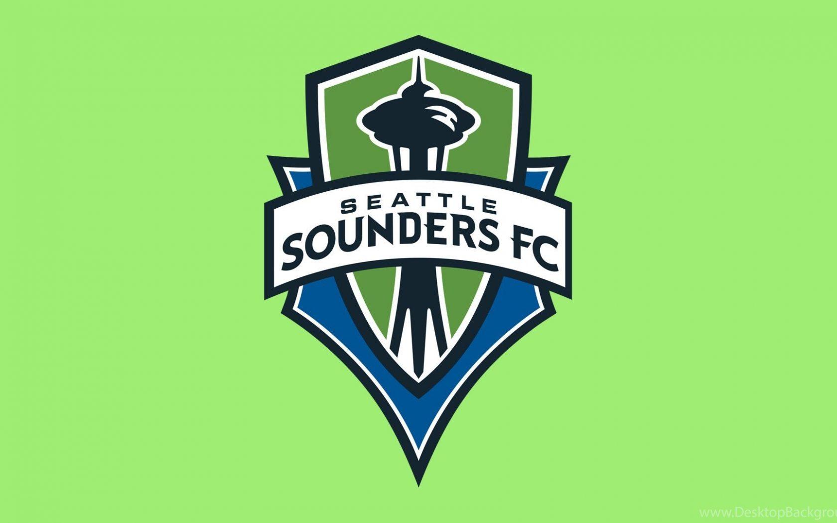 1680x1050 Seattle Sounders Football Club Logo Wallpaper