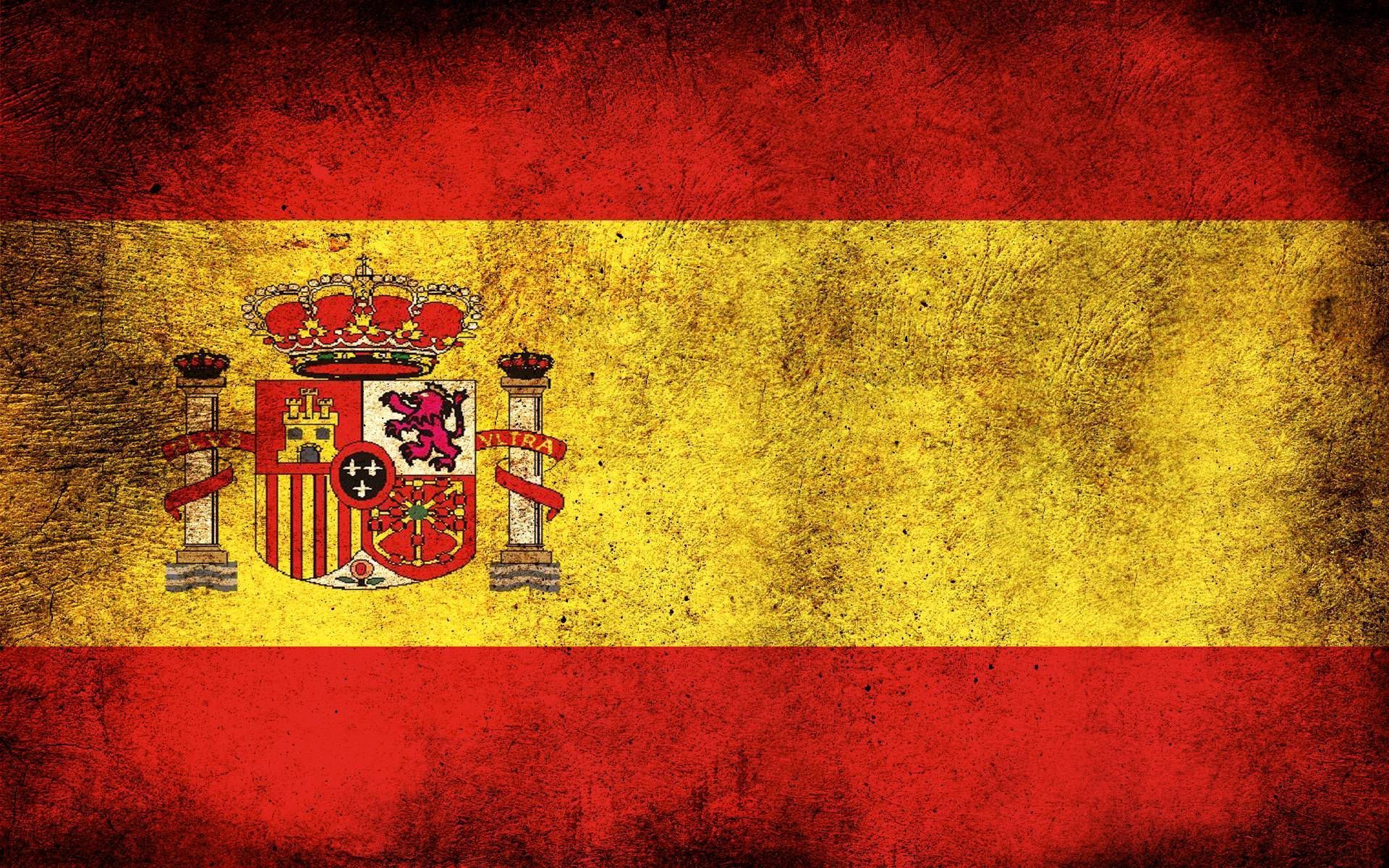 1920x1200 Download Artistic Spain Flag Vignette Wallpaper