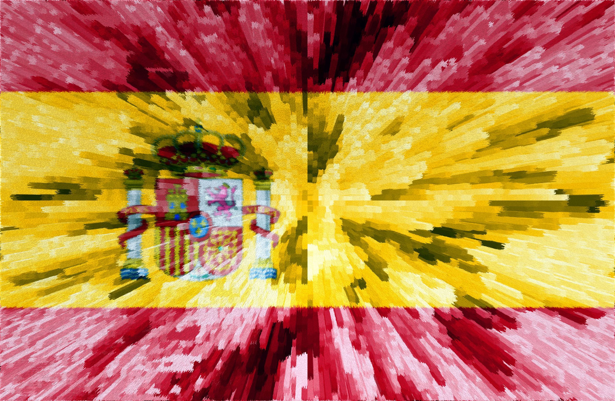2540x1658 Flag Of Spain By Dr Pen