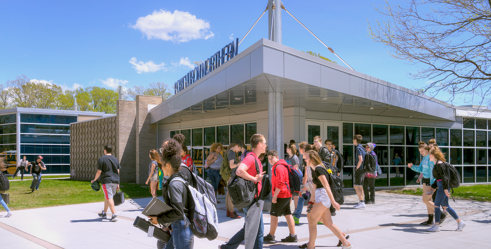 1665x845 MEP Engineering Design for Port Huron Area School District