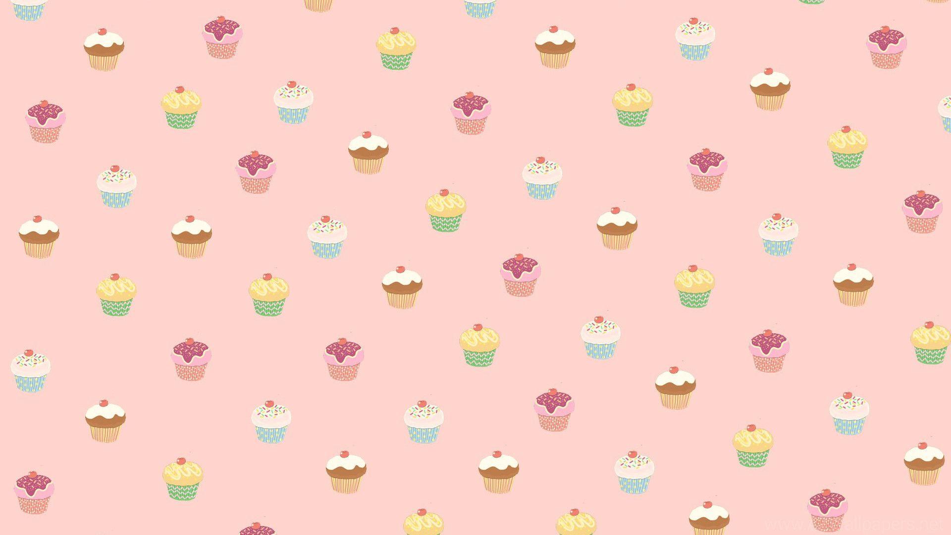 1920x1080 Cute Cupcake Wallpaper
