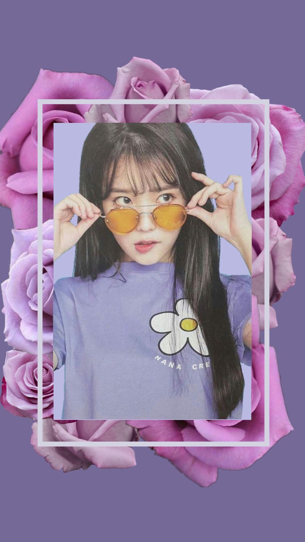 1024x1820 IU Aesthetic Wallpaper