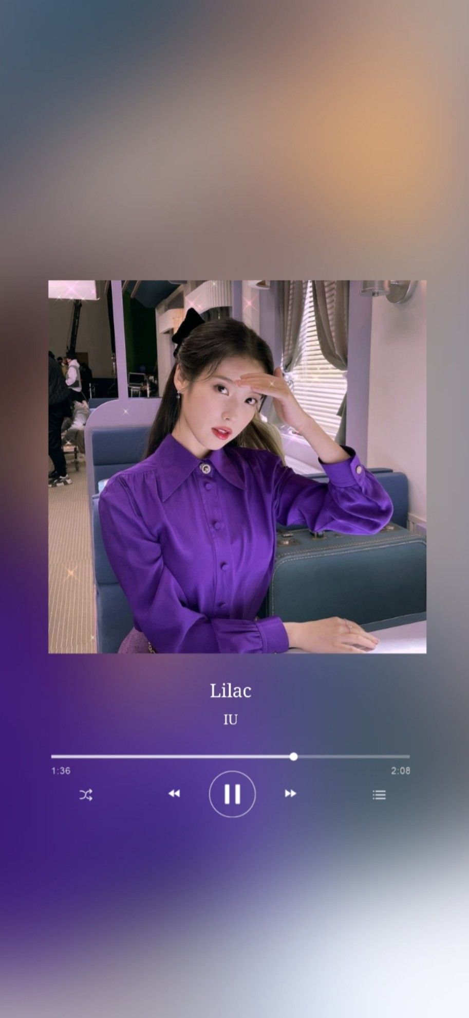 913x1979 iu wallpaper lilac purple en 2023
