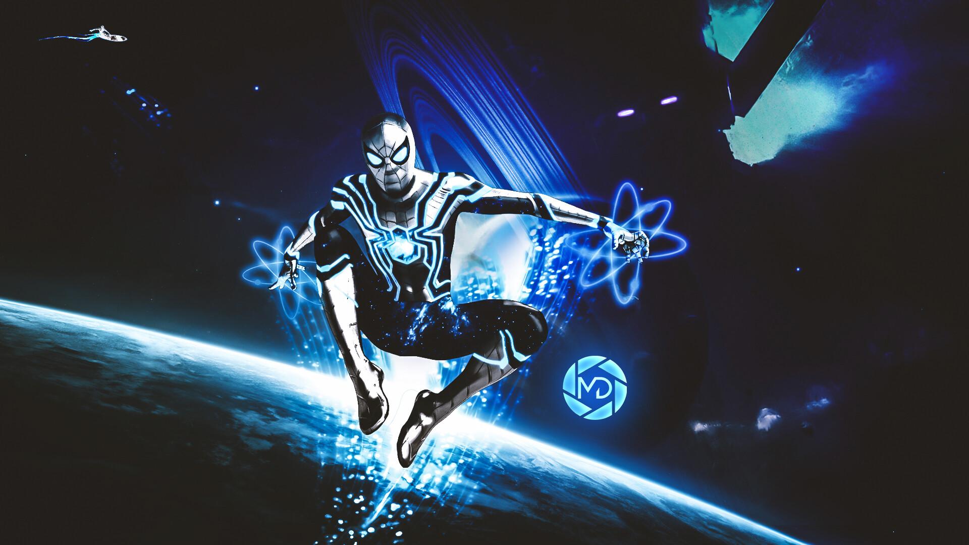1920x1080 Cosmic Spider Man Wallpaper
