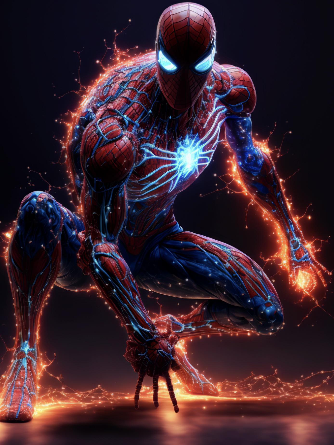 Cosmic Spider Man Wallpapers - Top Free Cosmic Spider Man Backgrounds ...