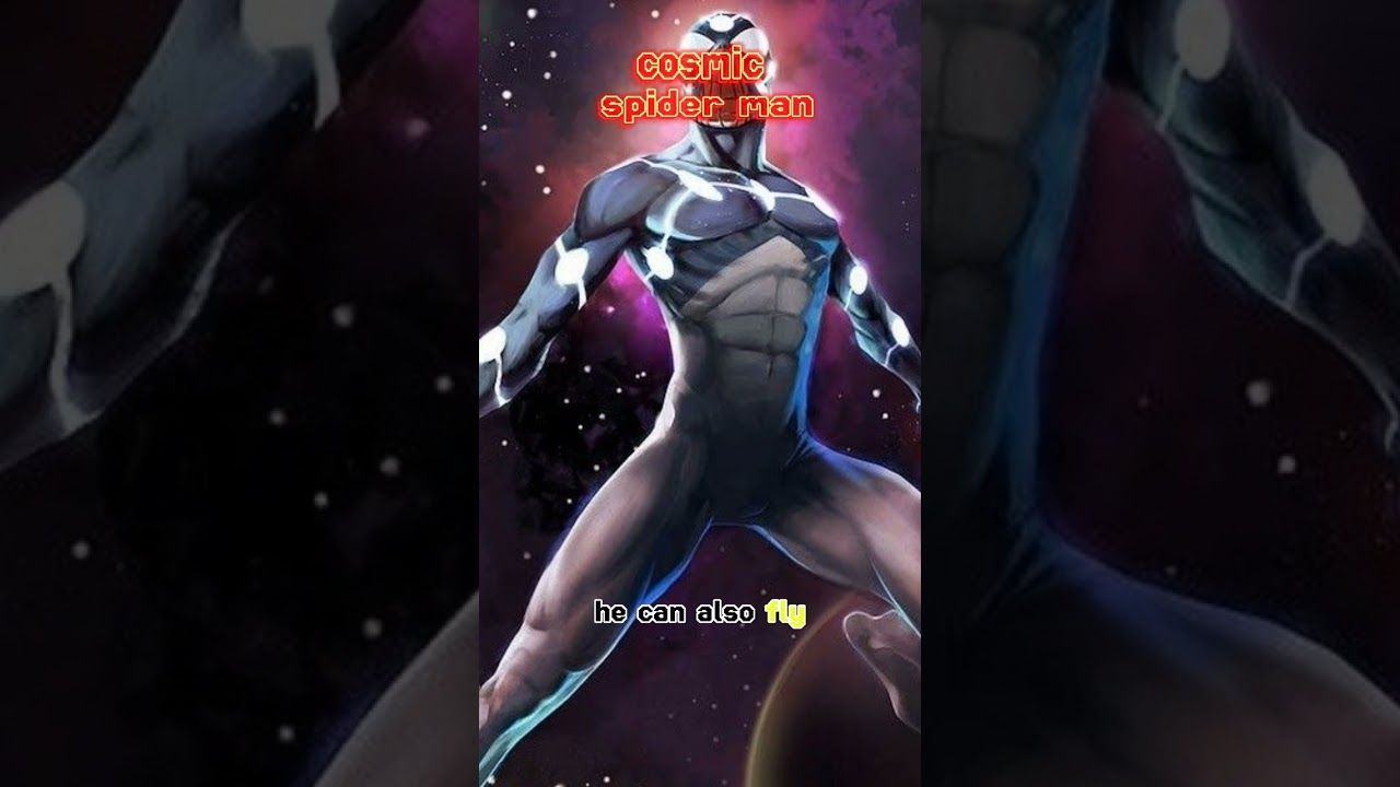 1280x720 who is Cosmic spiderman? #cosmicspiderman #spiderman #multiverse #marveluniverse #marvel