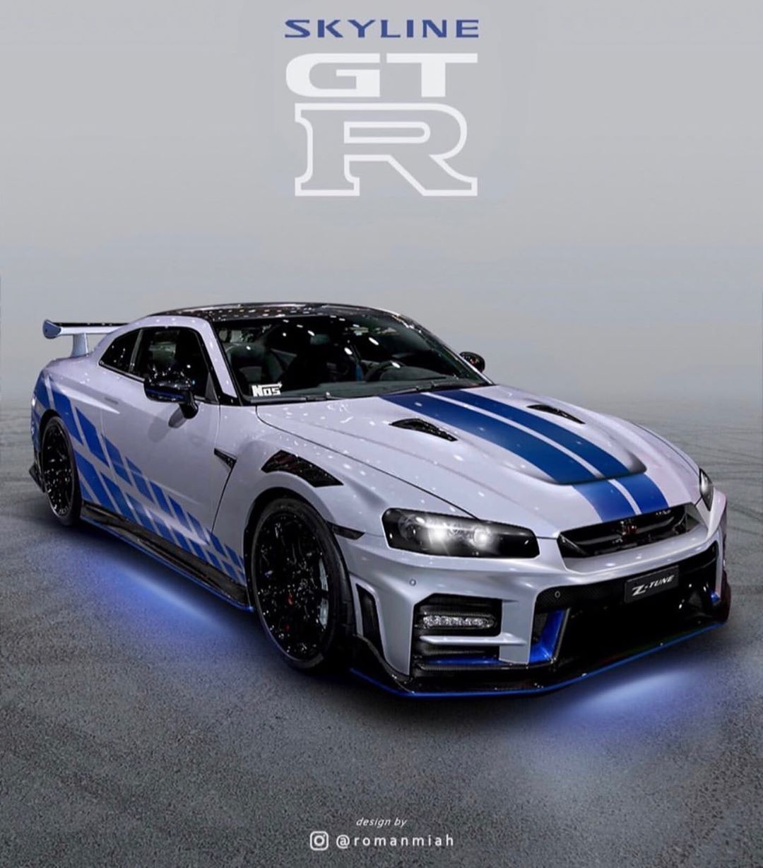 This R36 Nissan GT-R Features Subtle Design Changes, Virtually