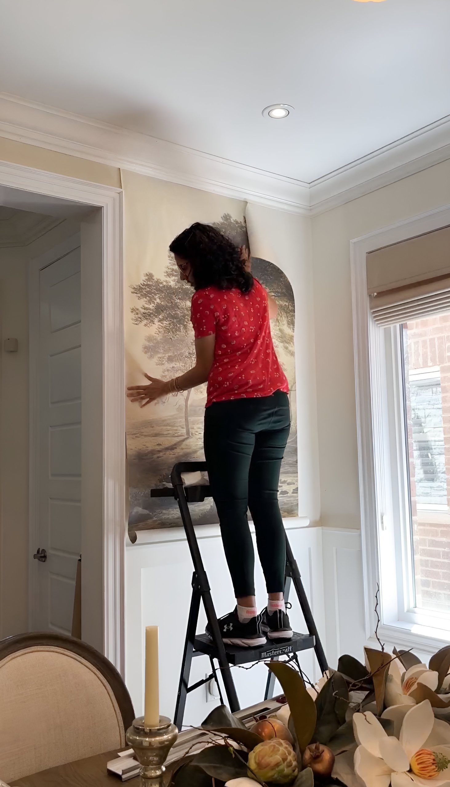 how to apply wallpaper once human
