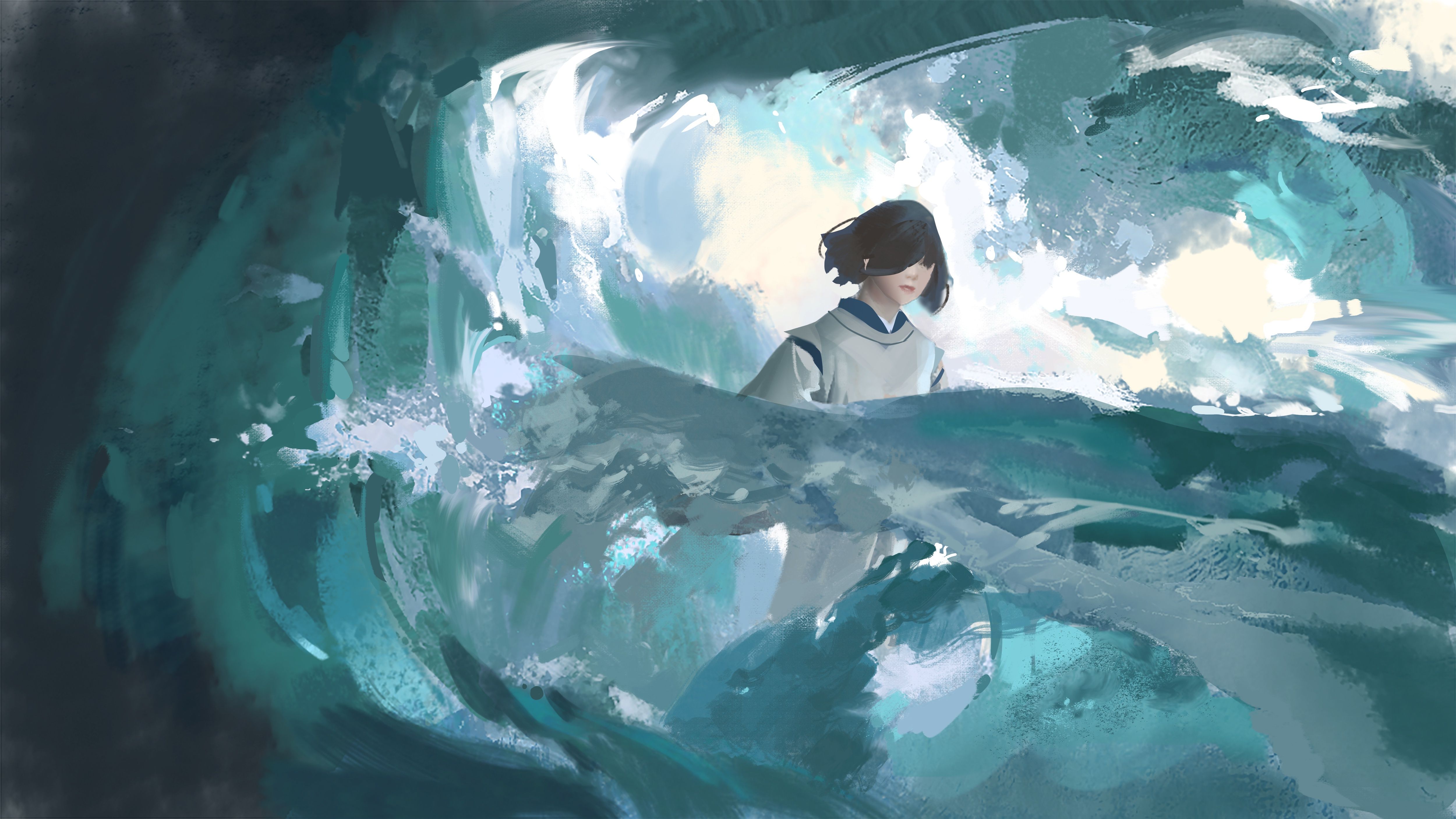 5000x2813 Anime Spirited Away 4k Ultra HD Wallpaper