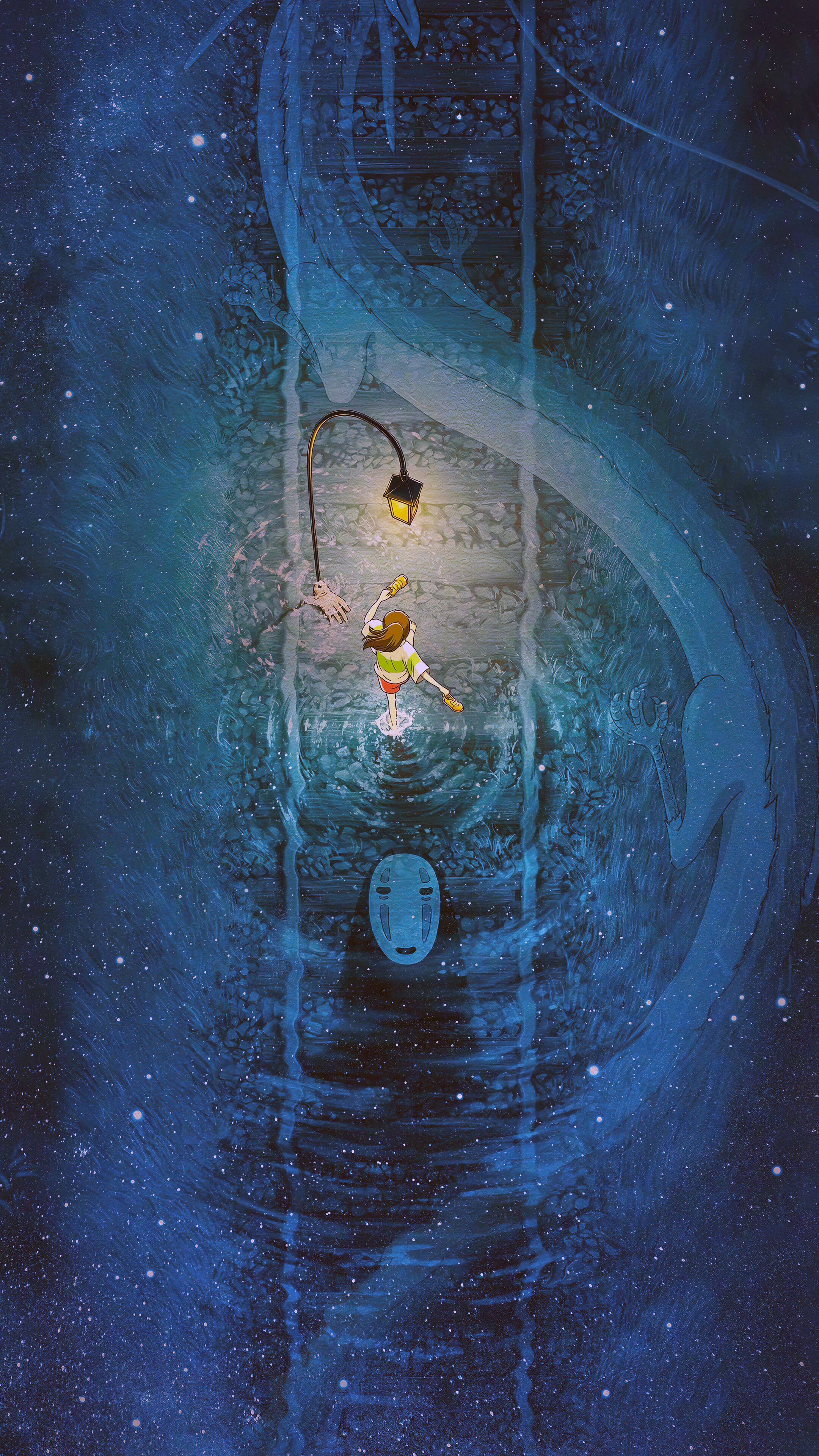 2160x3840 Spirited Away Studio Ghibli 4K iPhone Wallpaper