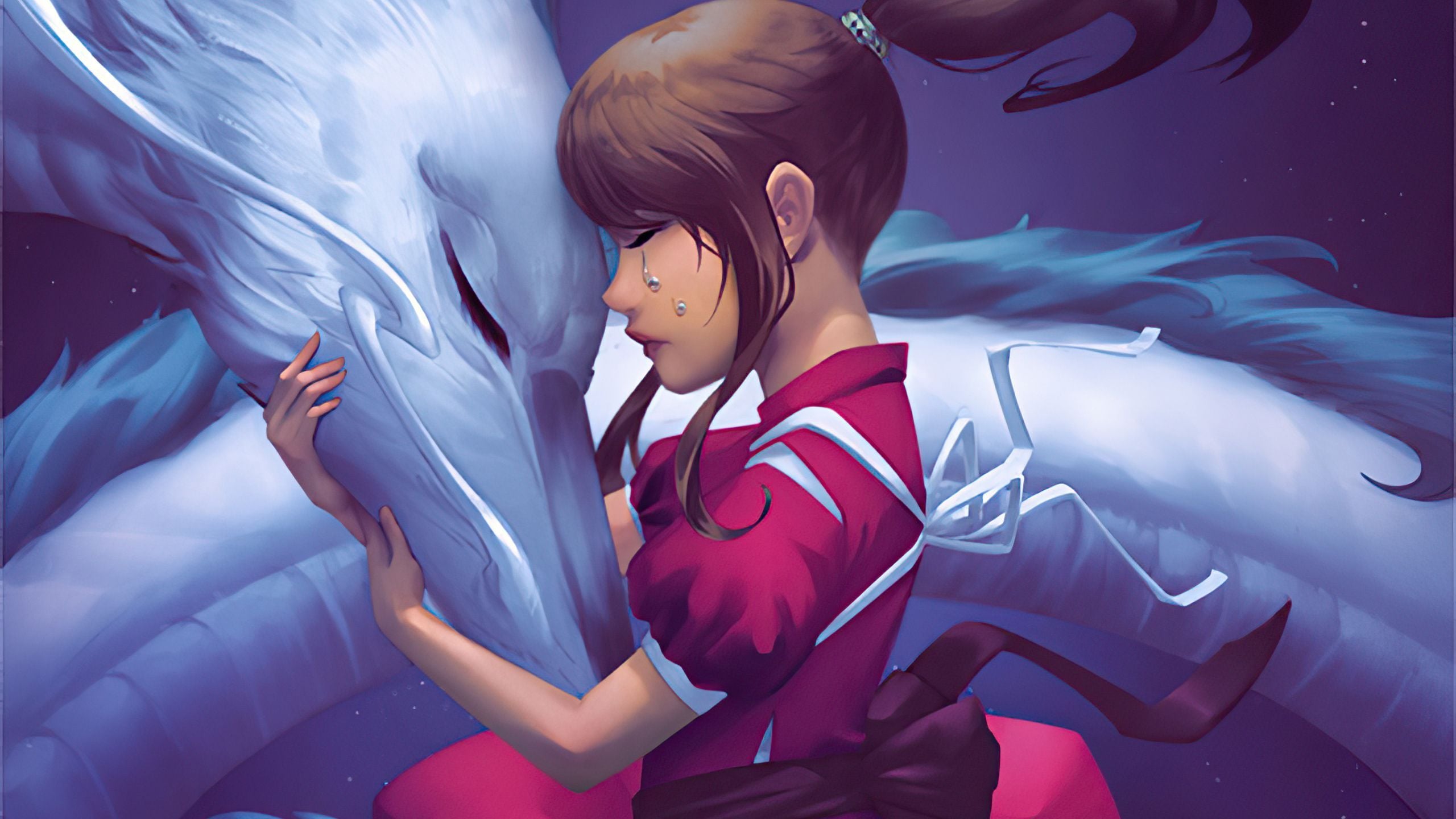 2560x1440 Anime Spirited Away HD Wallpaper