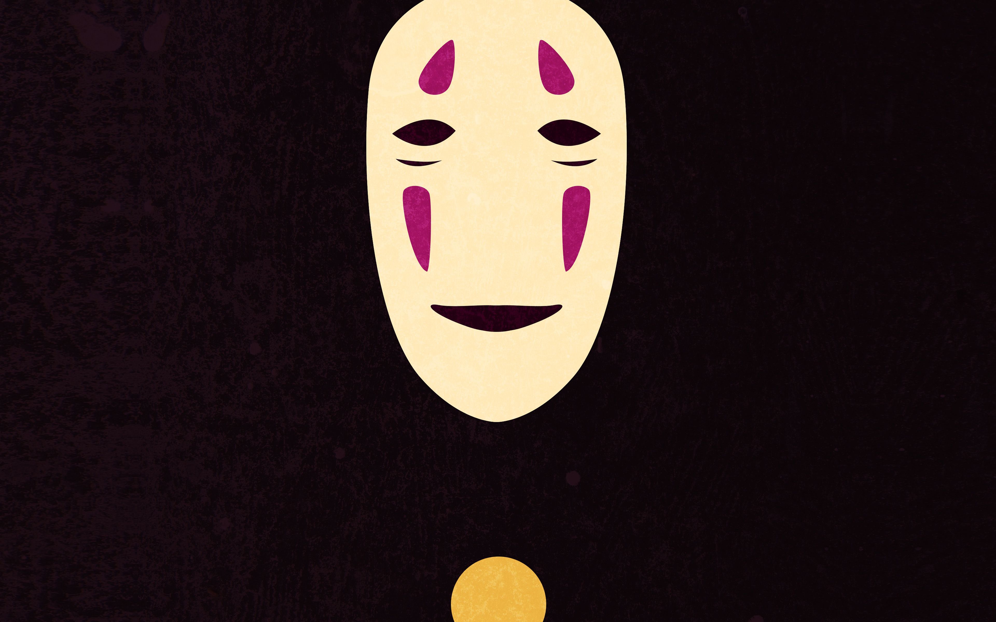 3840x2400 wallpaper for desktop, laptop. spirited away dark ghost anime