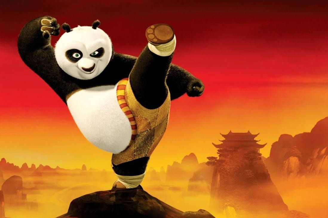 1098x730 Download Kung Fu Panda 4k Cartoon Wallpaper