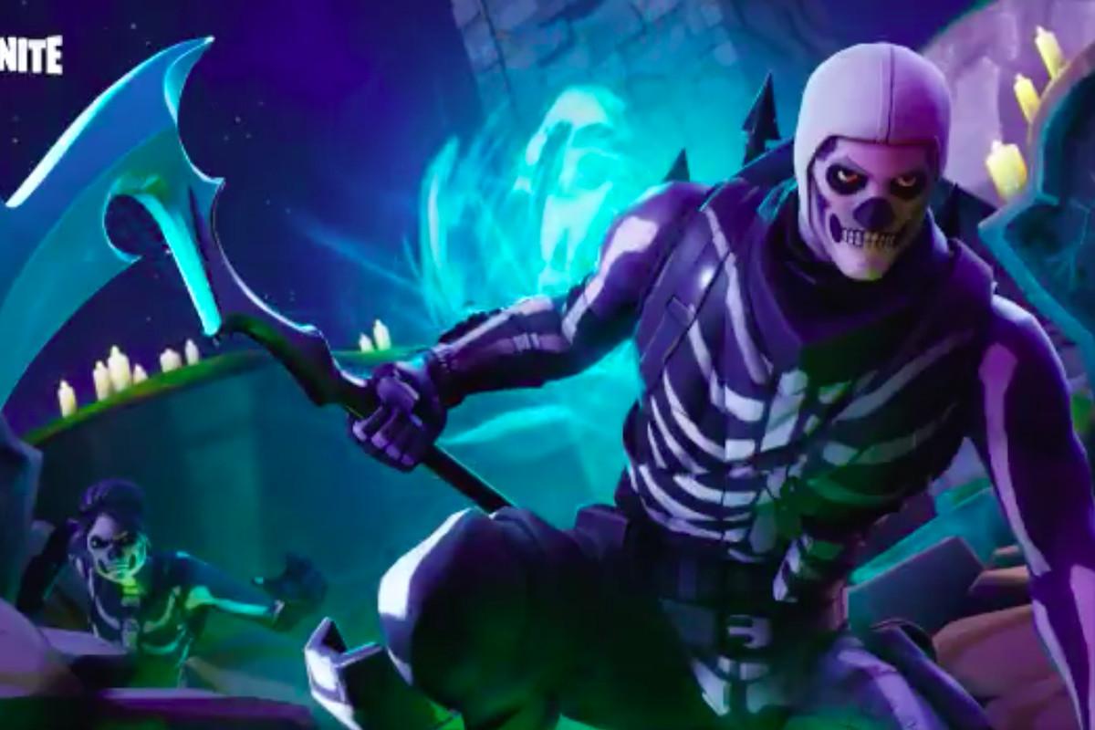 Purple Skull Trooper Wallpapers Top Free Purple Skull Trooper Backgrounds Wallpaperaccess