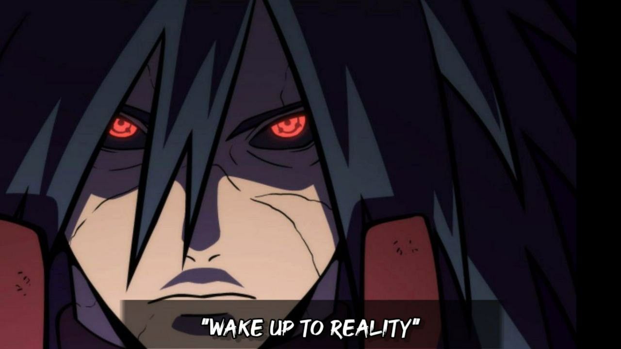 1280x720 Wake up to Reality Madara Uchiha. Madara uchiha, Uchiha, Madara uchiha wallpaper