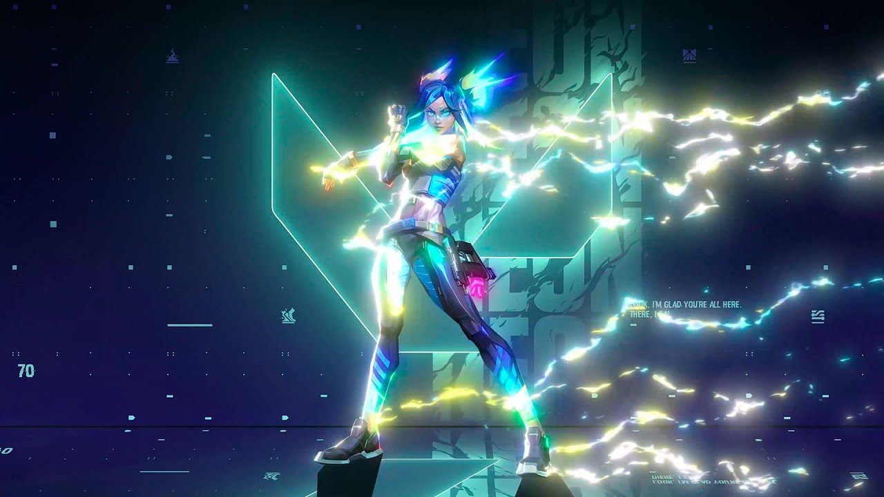 1280x720 4K 60FPS Neon Animated Wallpaper