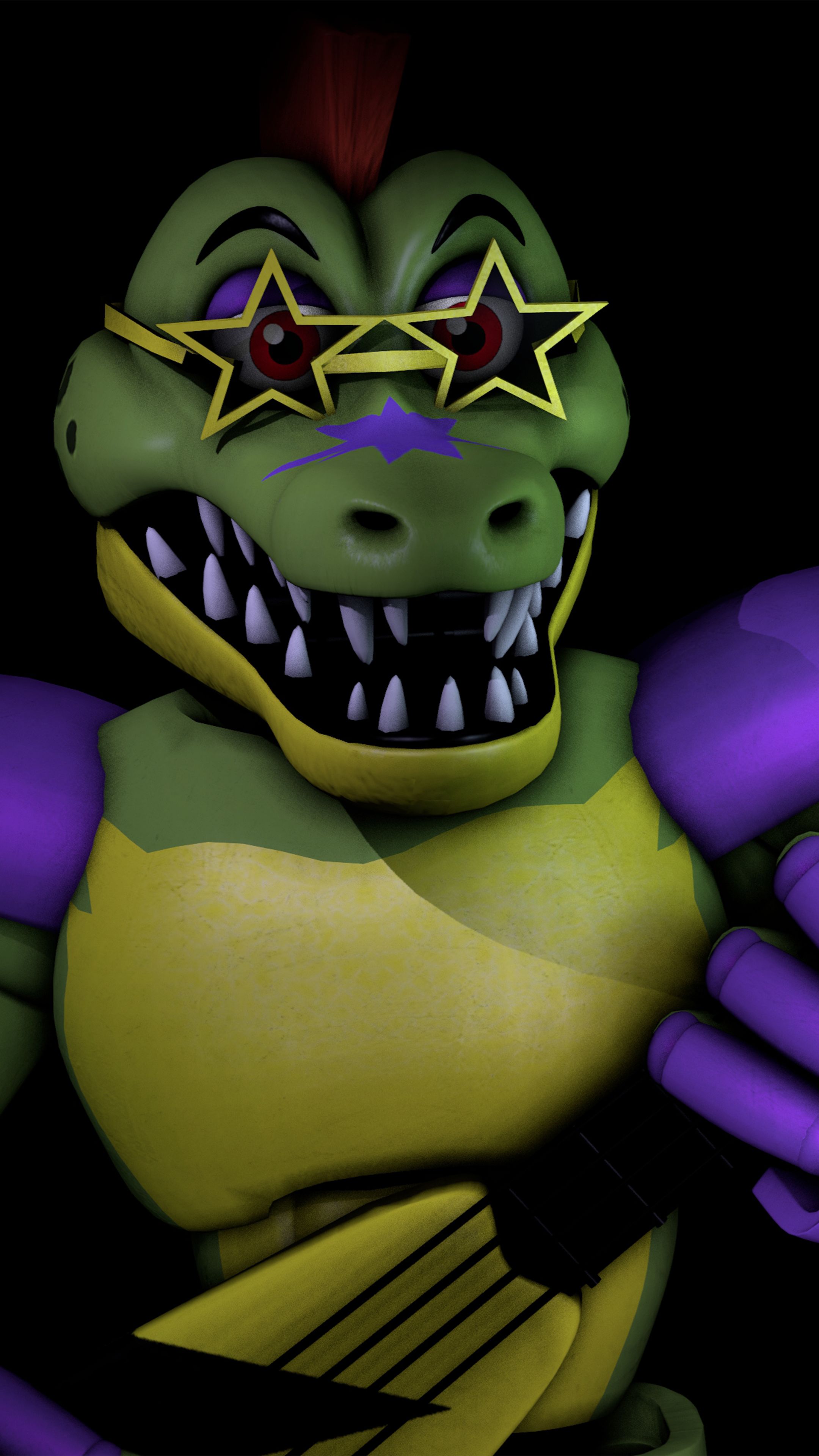 2160x3840 Montgomery Gator. Fnaf, Fnaf wallpaper, Fnaf drawings