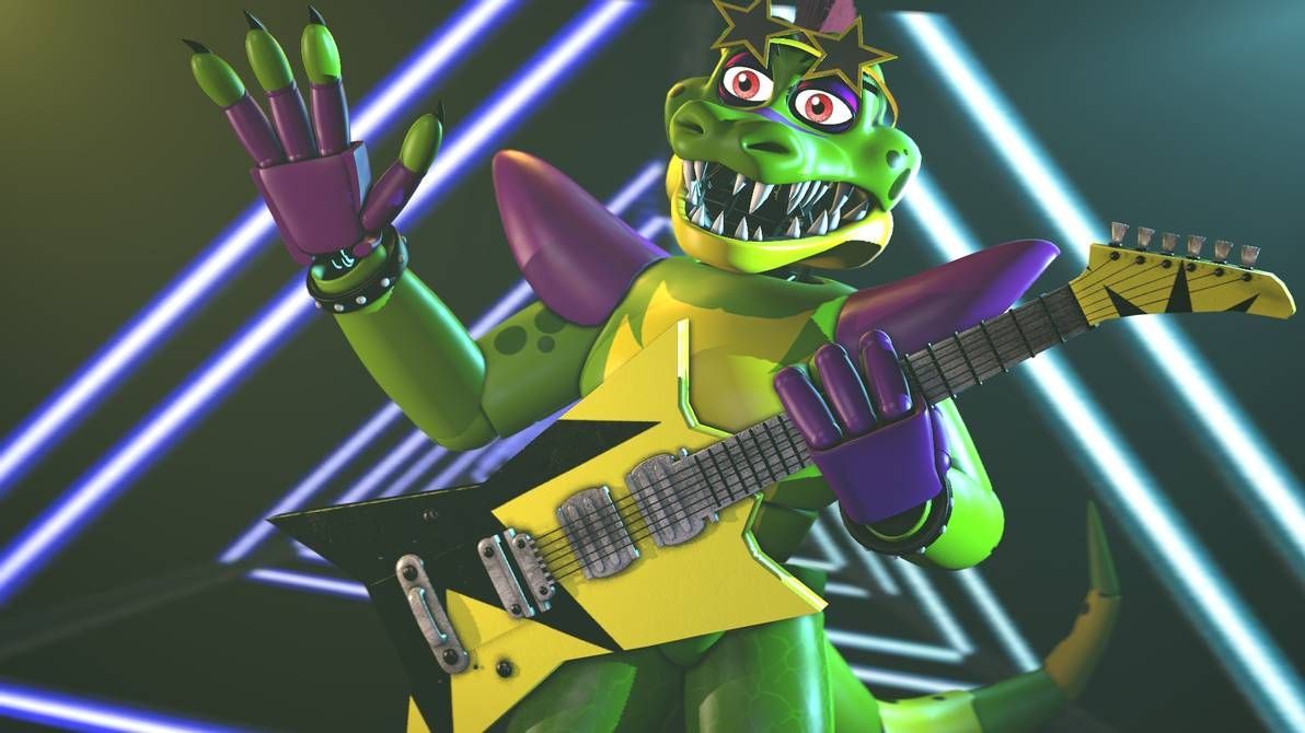 1192x670 Montgomery Gator!. Fnaf, Fnaf art, Fnaf wallpaper