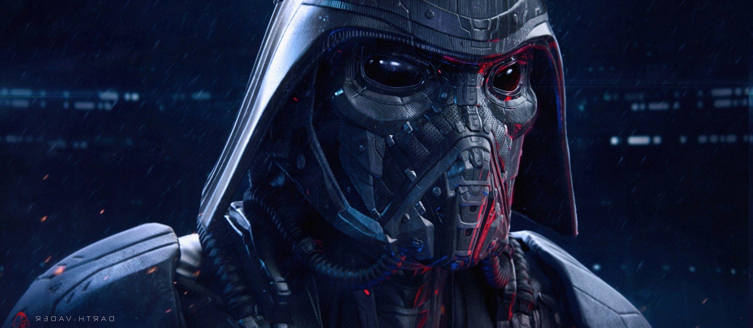 2430x1059 Star Wars, Darth Vader, Artwork 4K HD wallpaperx1059