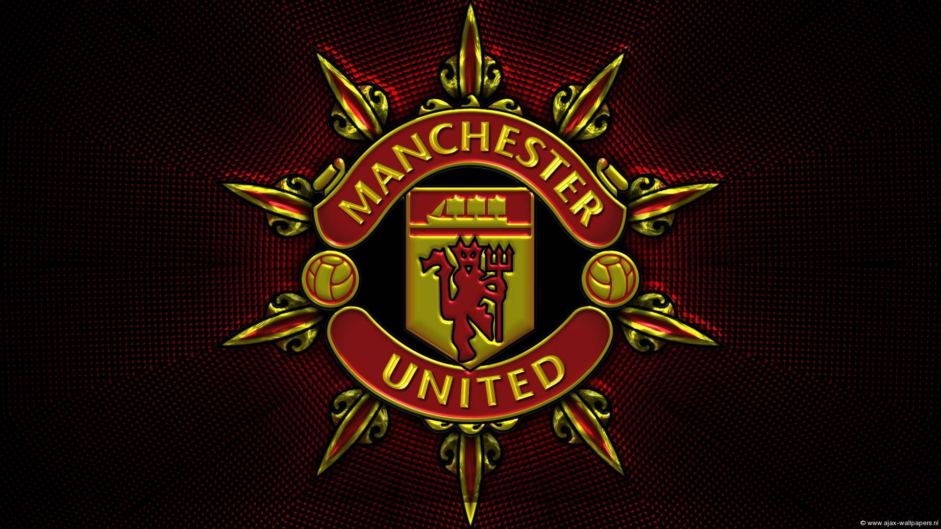 1920x1080 Manchester United Logo Hình nền HD