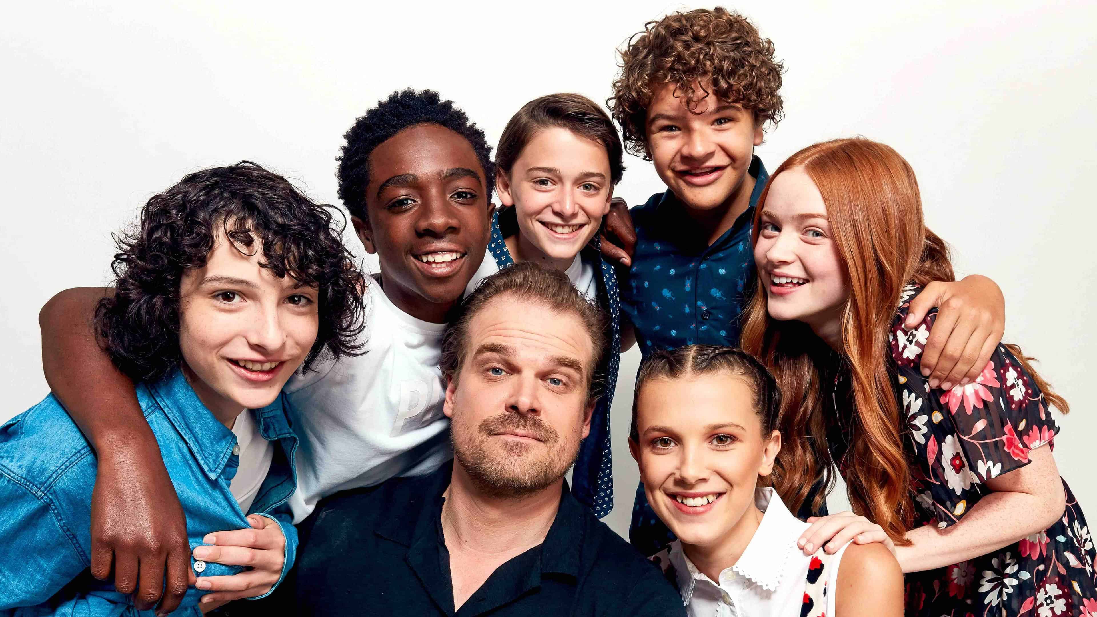 3840x2160 Stranger Things Cast UHD 4K Wallpaper