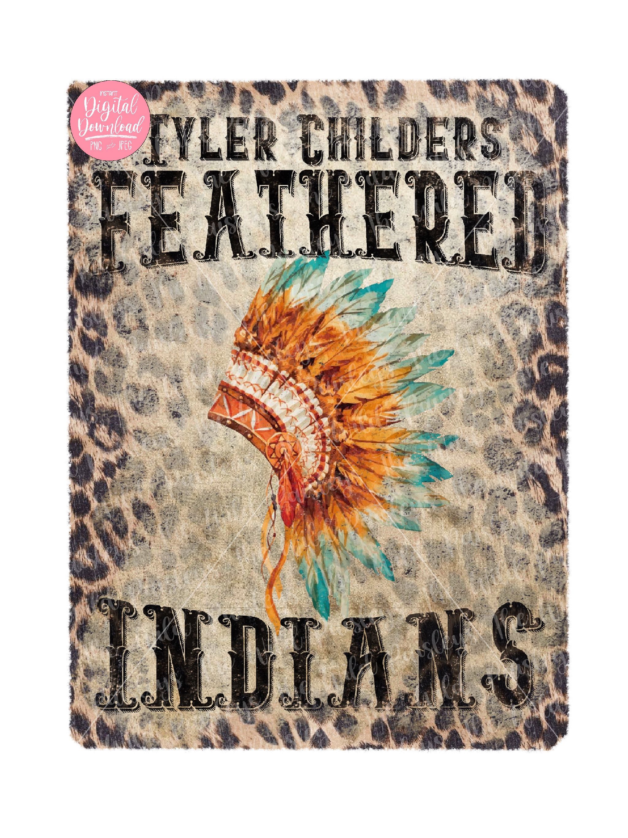 2048x2732 Tyler Childers Feathered Indians Wallpaper
