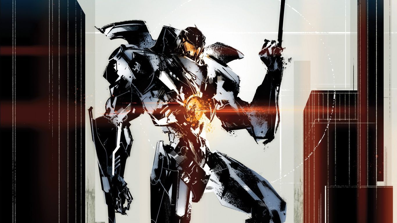 1366x768 Gipsy Danger Wallpaper