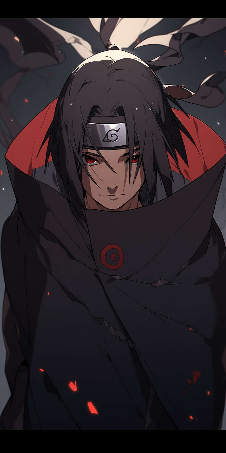 768x1536 Itachi Uchiha Phone Wallpaper Created