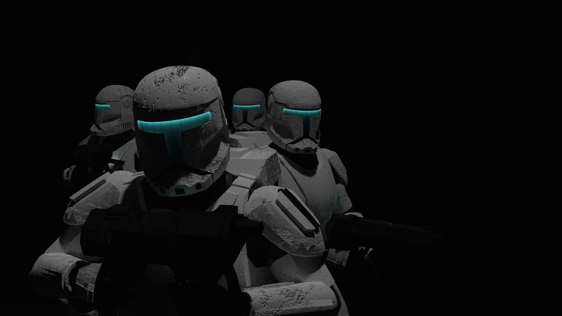 1920x1080 Download Elite squad of Republic Commando soldiers ready for action Wallpaper