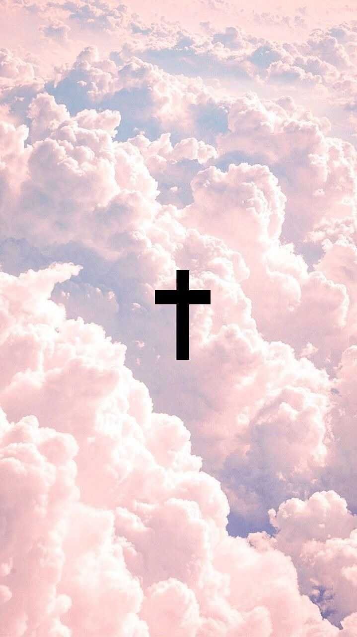 719x1280 Jesus Cross Aesthetic Wallpaper Download