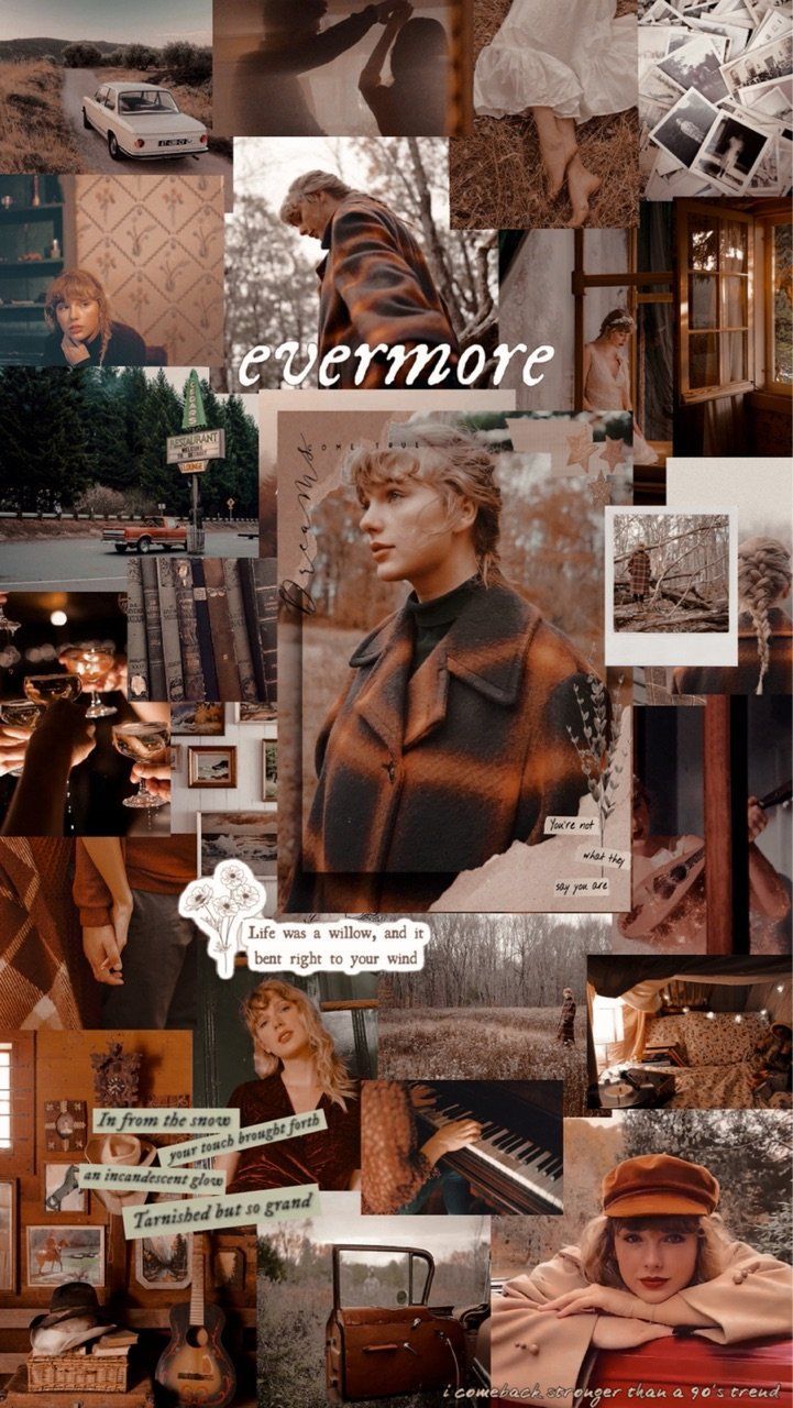 721x1280 taylor swift evermore aesthetic uploaded by ✮ b e c c a Wallpaper Download