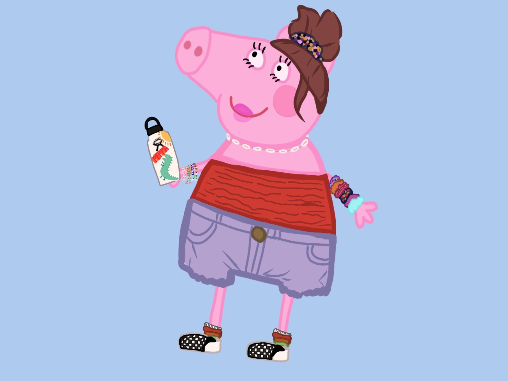2048x1536 Pepa pig vsco girl ideas. peppa pig wallpaper, pig wallpaper, peppa pig memes