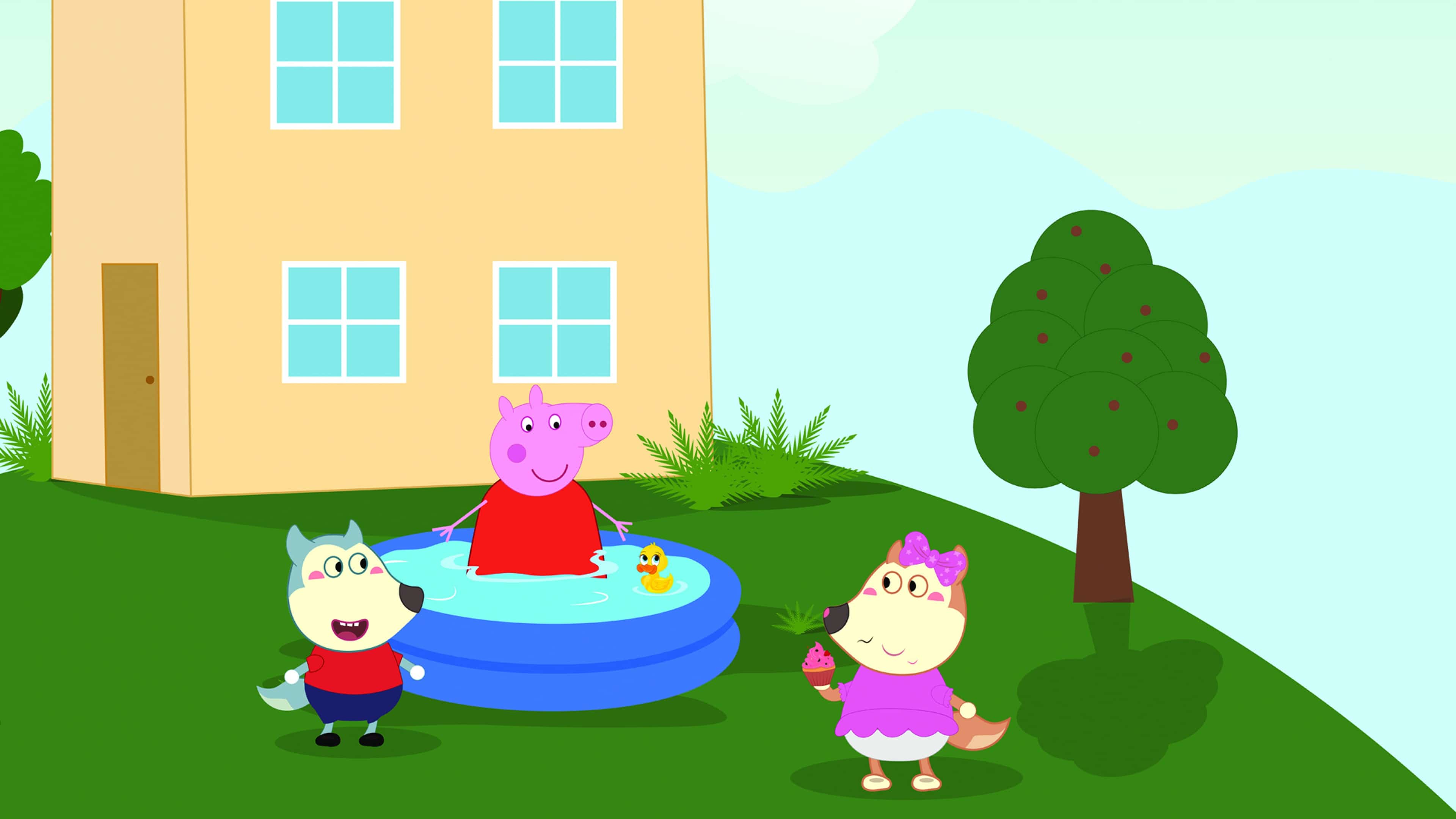 3840x2160 Free HD Peppa Pig House Wallpaper (PC and Mobile)