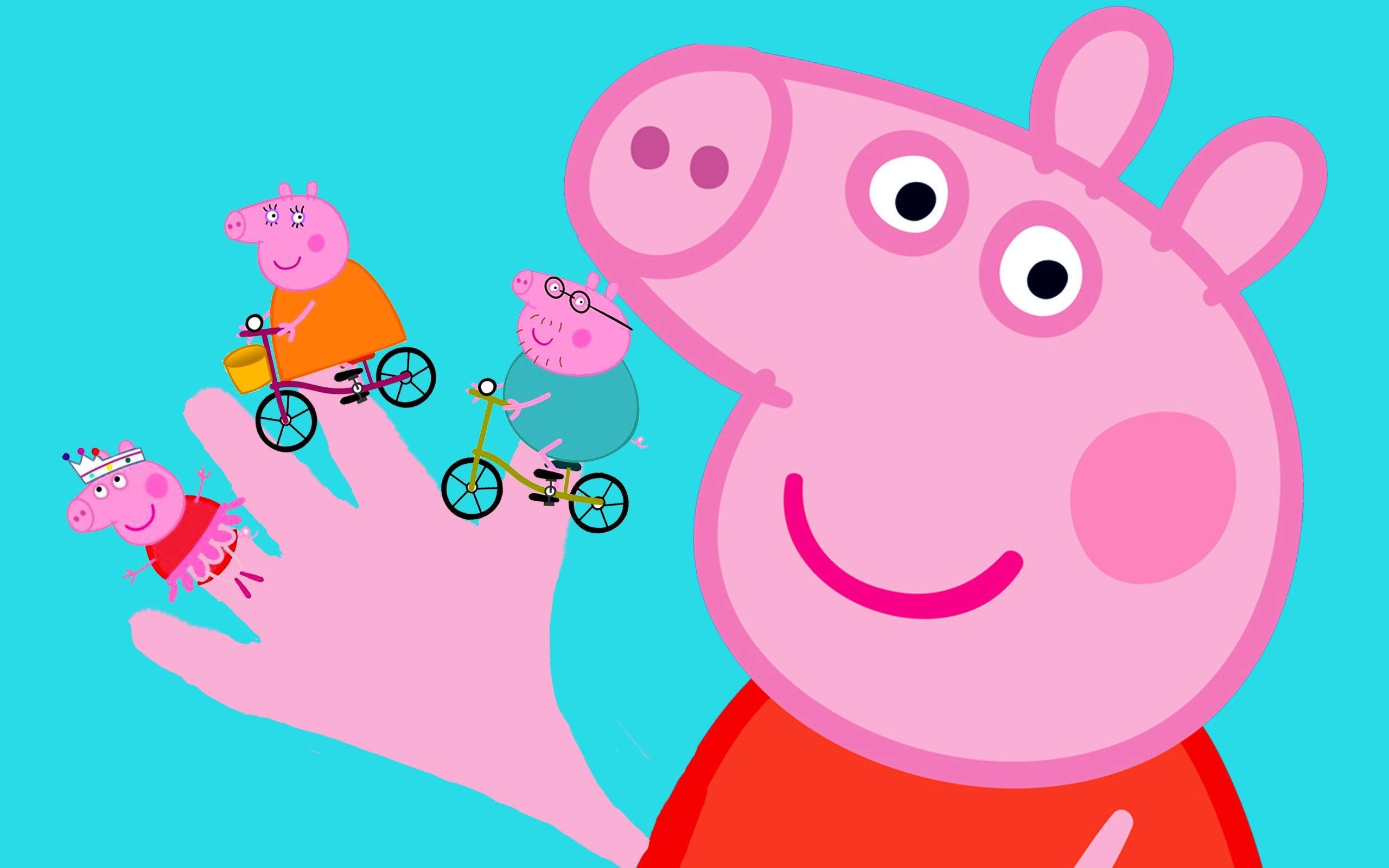 2560x1600 Peppa Pig Funny Wallpaper