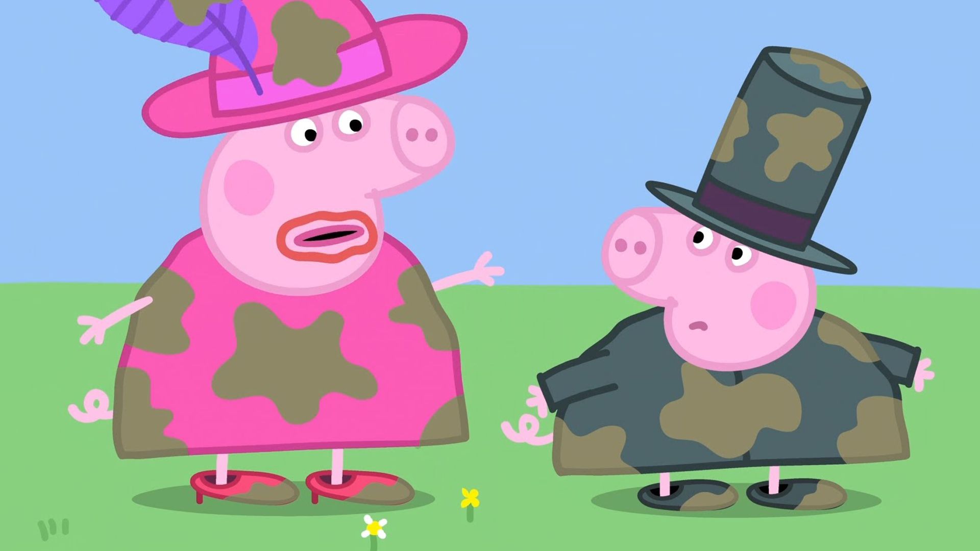 1920x1080 Peppa Pig Funny Wallpaper