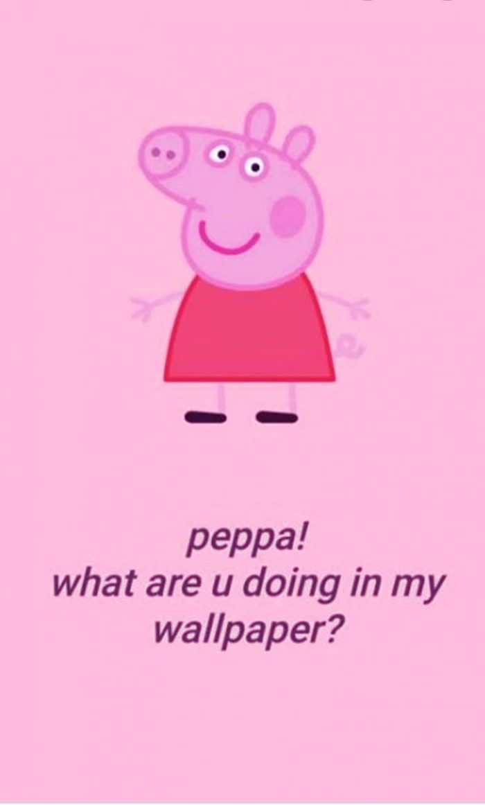 700x1162 Peppa Pig Wallpaper Discover more background, high resolution, house, ipad, iphone wallpaper.. Peppa pig wallpaper, Pig wallpaper, Funny iphone wallpaper